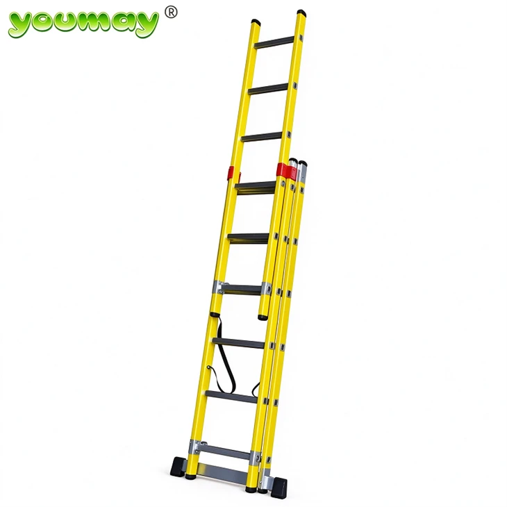 Multi-function Fiberglass Combination Ladder factory