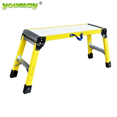 Folding Aluminum Car Wash Step Platform