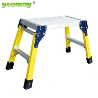 Non-Conductive Foldable Step Stool For Car Washing & Electrical Maintenance
